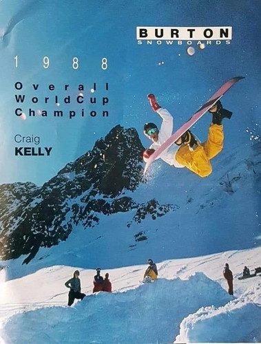 Poster sportivo vintage burton - sportivo,
