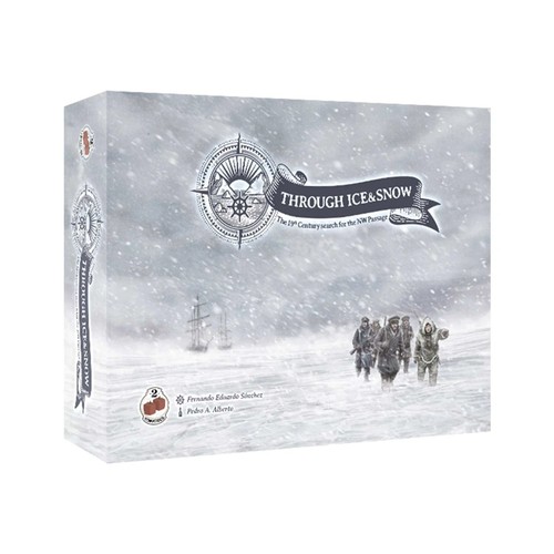 Attraverso ghiaccio neve - attraverso,
